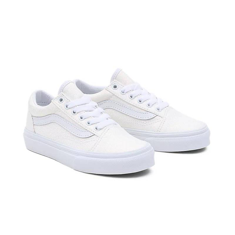 Kids glitter old skool shoes image number null