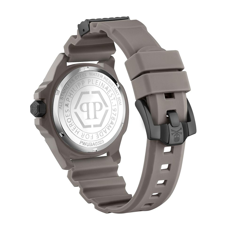 Black synthetic sport watch-null