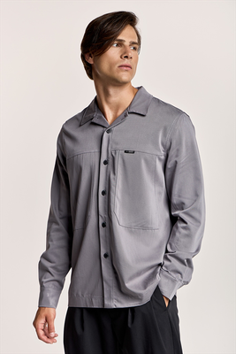Pcoc easywear collar overshirt