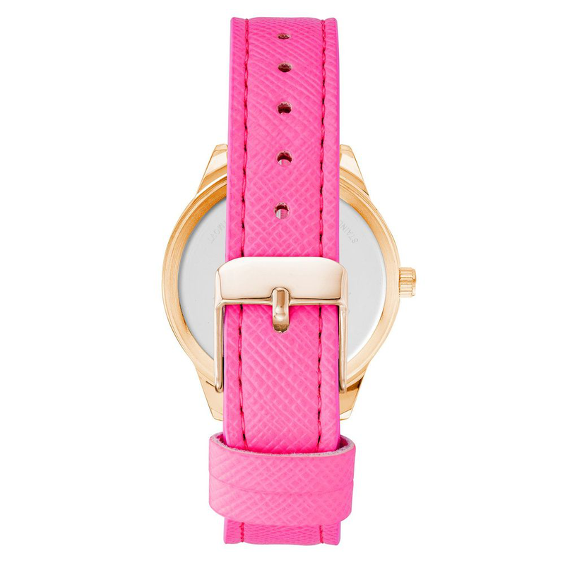 Multicolor plastic dress watch-null