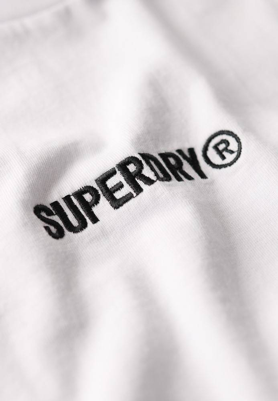 Micro logo graphic loose t-shirt-null