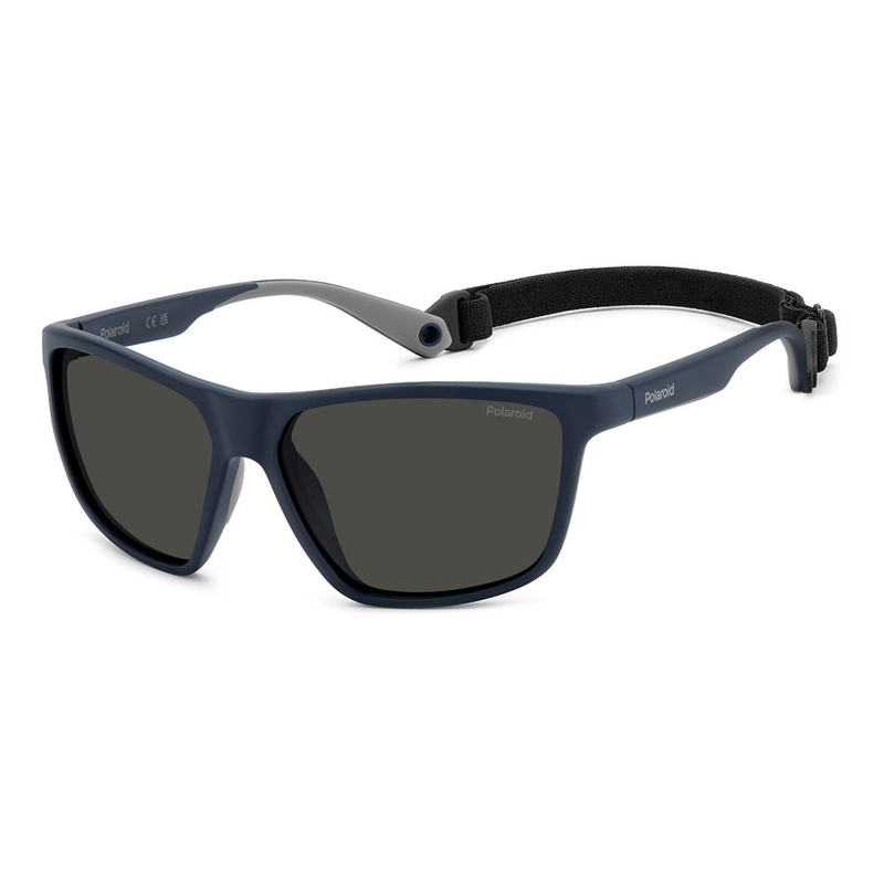 Blue polycarbonate sunglasses-null