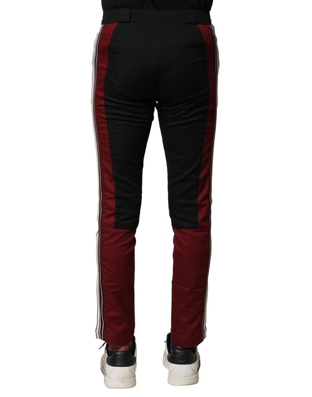 Multicolor cotton jogger men pants-null