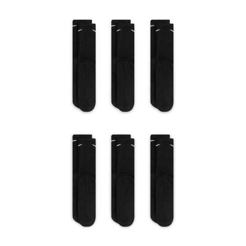 Nike everyday plus cushion crew 6-pairs socks-null