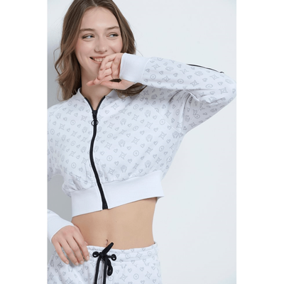 Body talk women's zip sweatshirt w, , medium