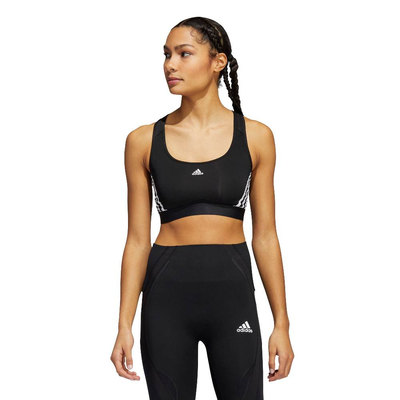 Power ms 3-stripes, Black / White, medium