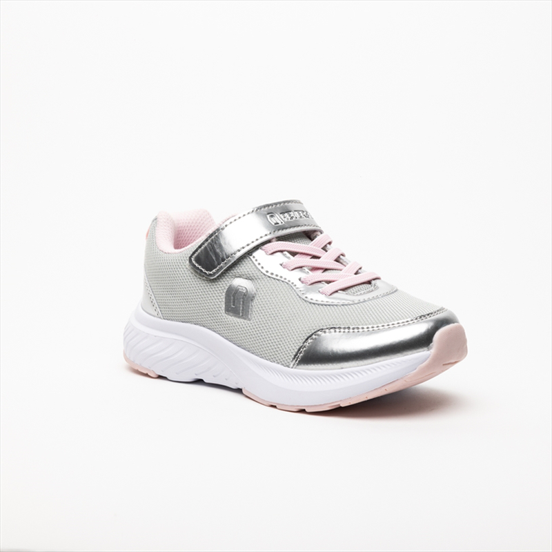 Reverse girls trainers with metallic details-null