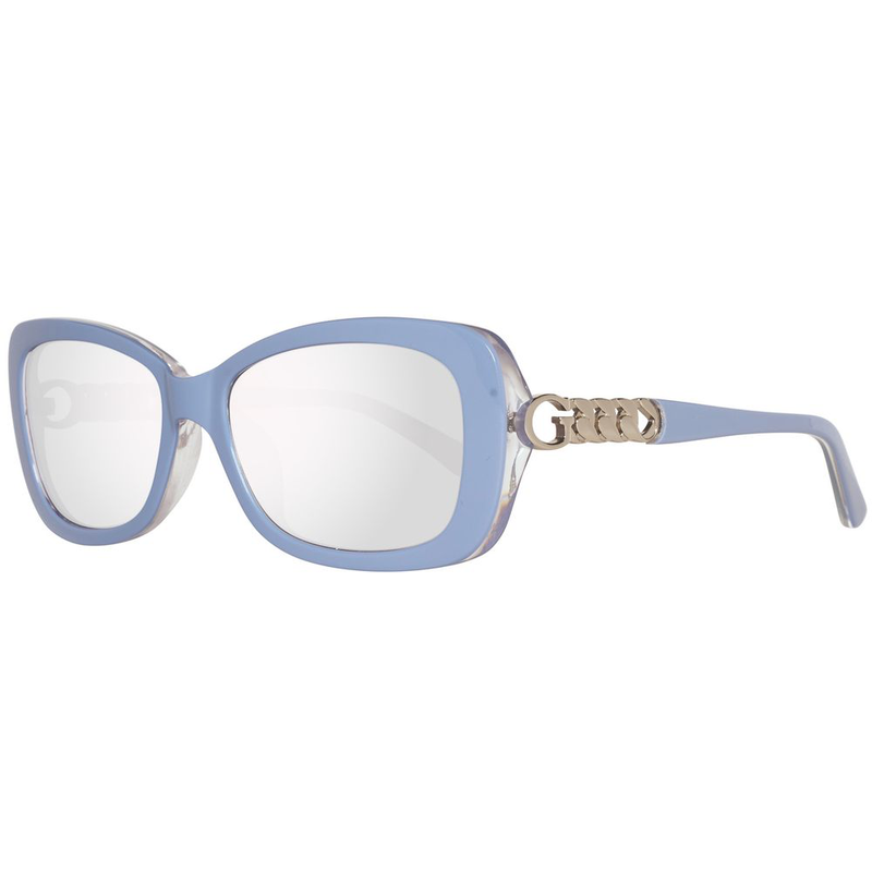 Blue plastic sunglasses-null