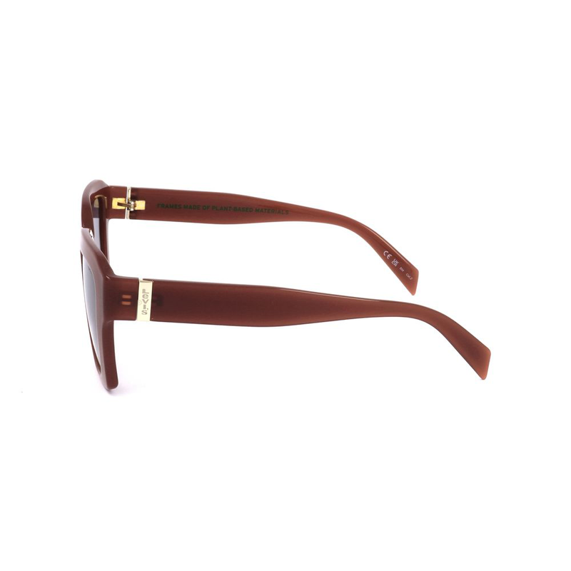 Blue resin sunglasses-null