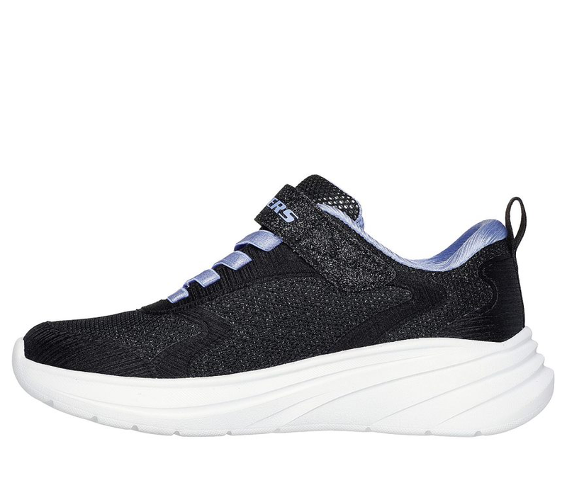 Skechers gore and strap sparkle mesh sneaker w/ satin overlays-null