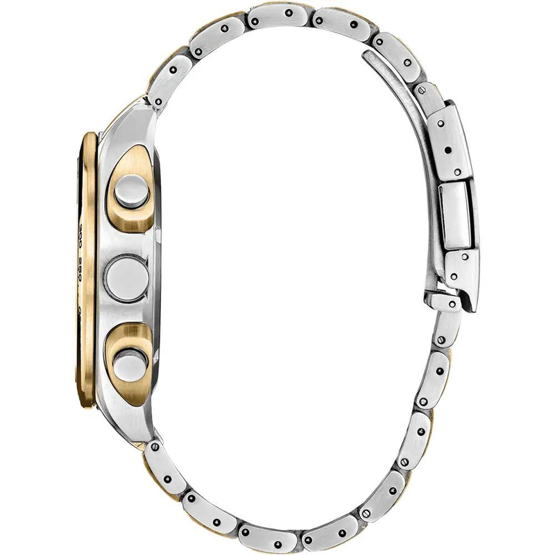 Gray stainless steel sport watch-null