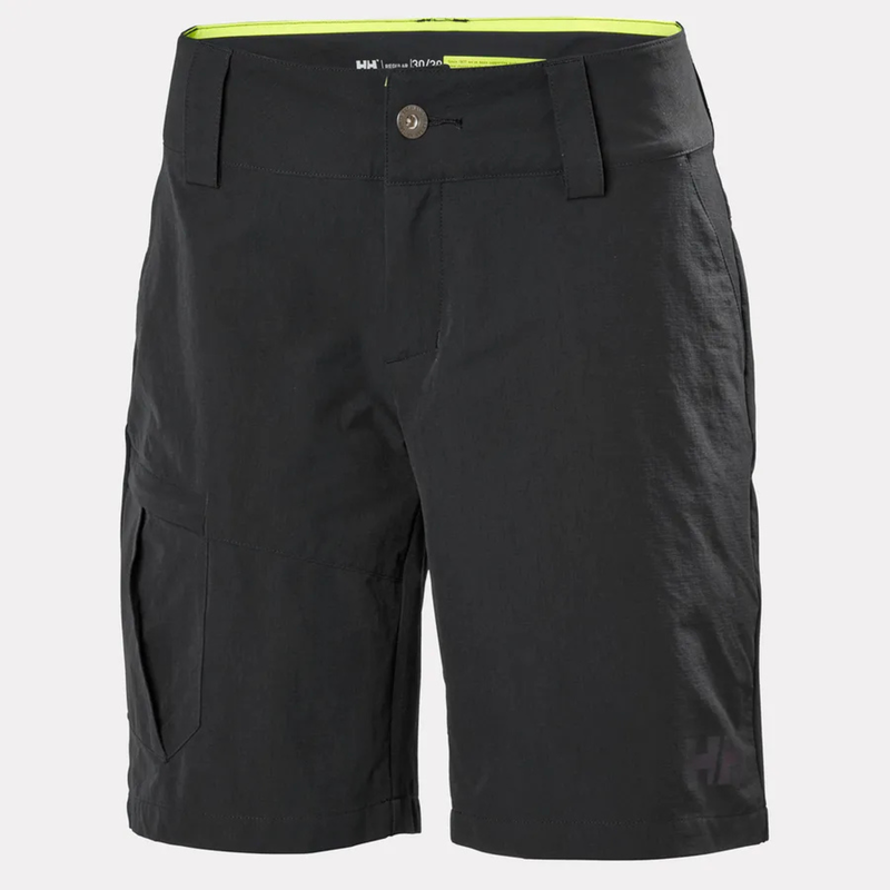 Womens qd cargo shorts - navy blue , 26-null
