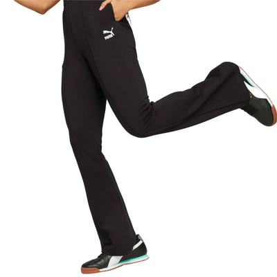 Classic flared womens pant, Black, medium
