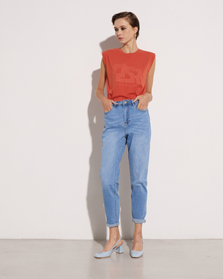 Jean mom fit, Jean, medium