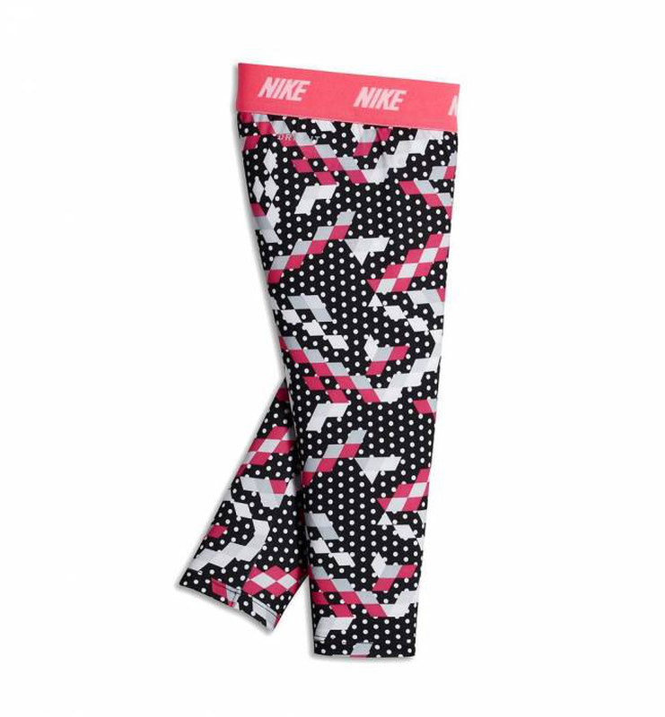 Girls sports essential aop capri-null