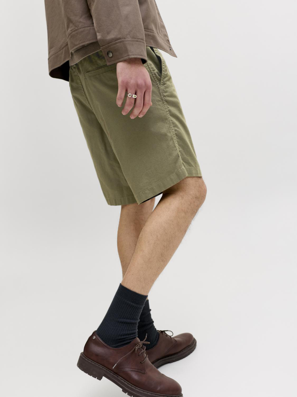 Jpstjaiden jogger shorts - deep lichen green-null