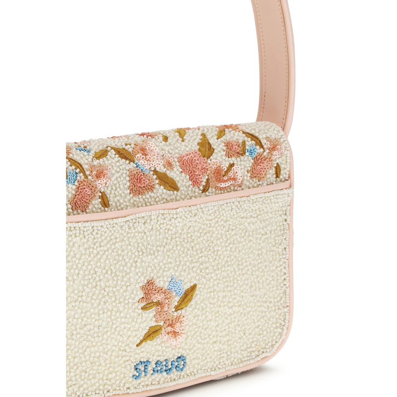 Multicolor glass shoulder bag-null