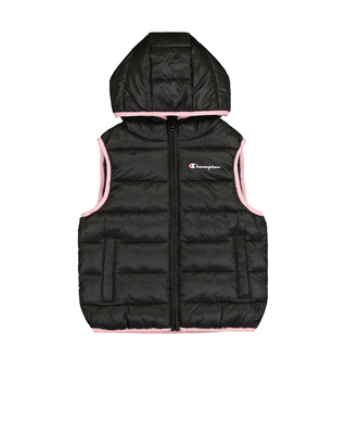 Champion boys vest, Black, medium