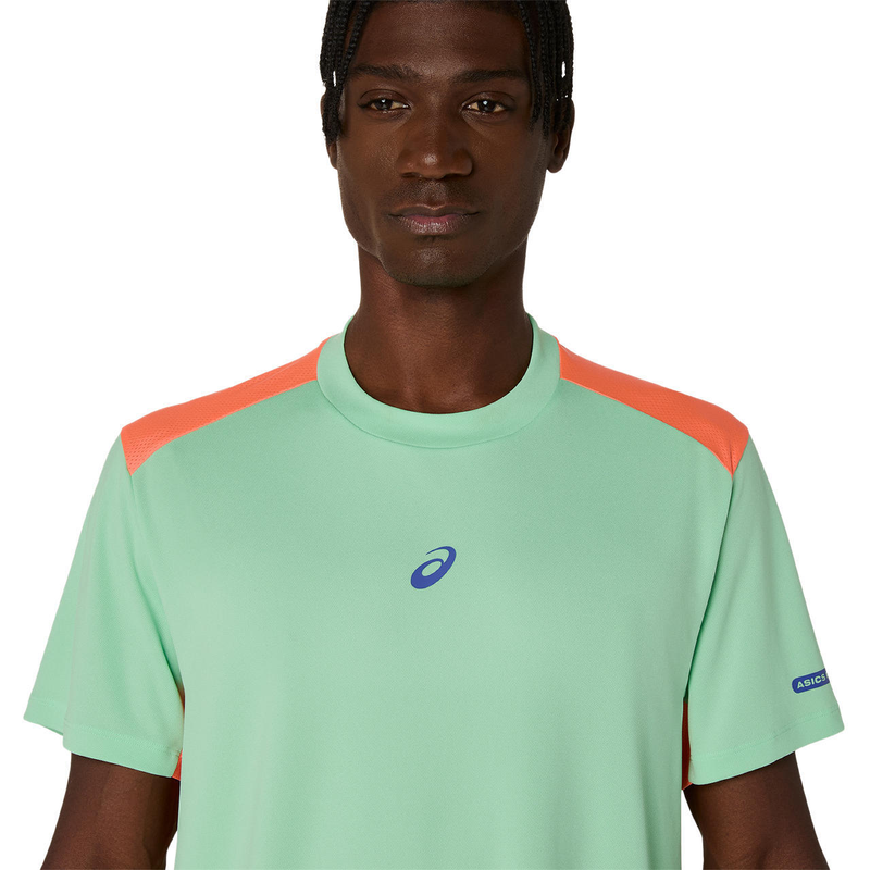 Asics mens padel court ss top-null