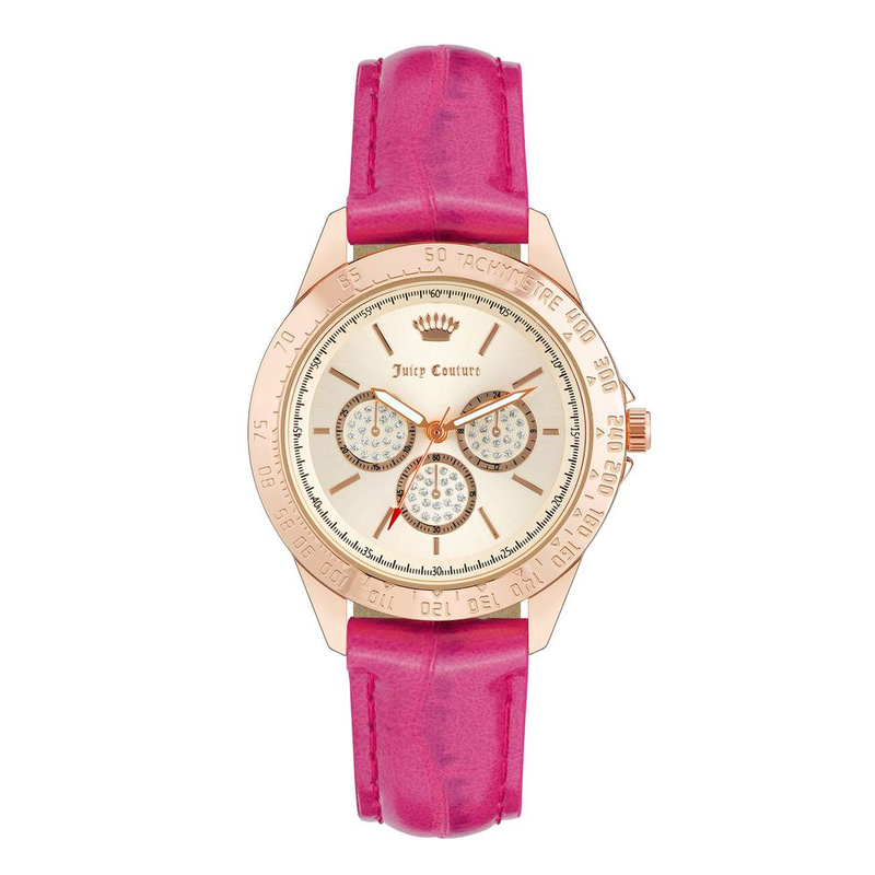 Multicolor plastic dress watch-null