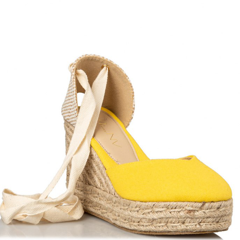 Miss nv espadrilles - yellow-null