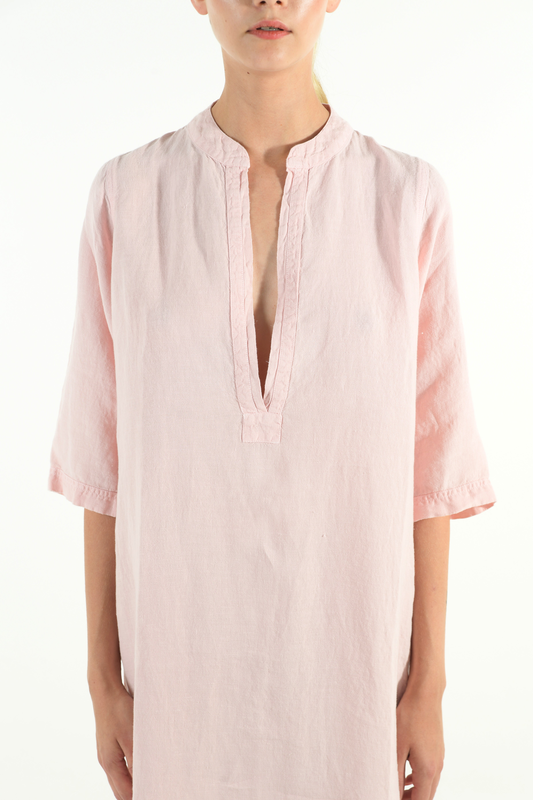 Jasmine linen dress image number null