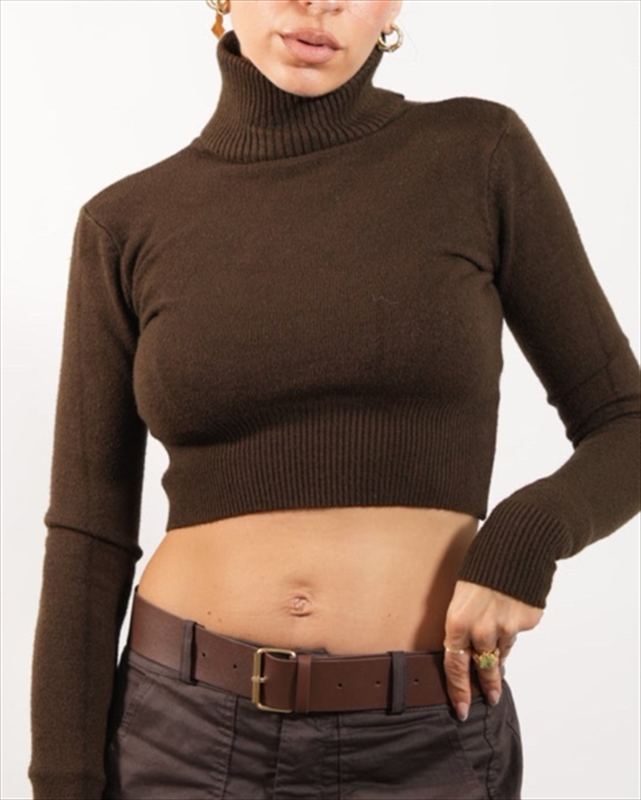 Polo ripped crop top 6023-null