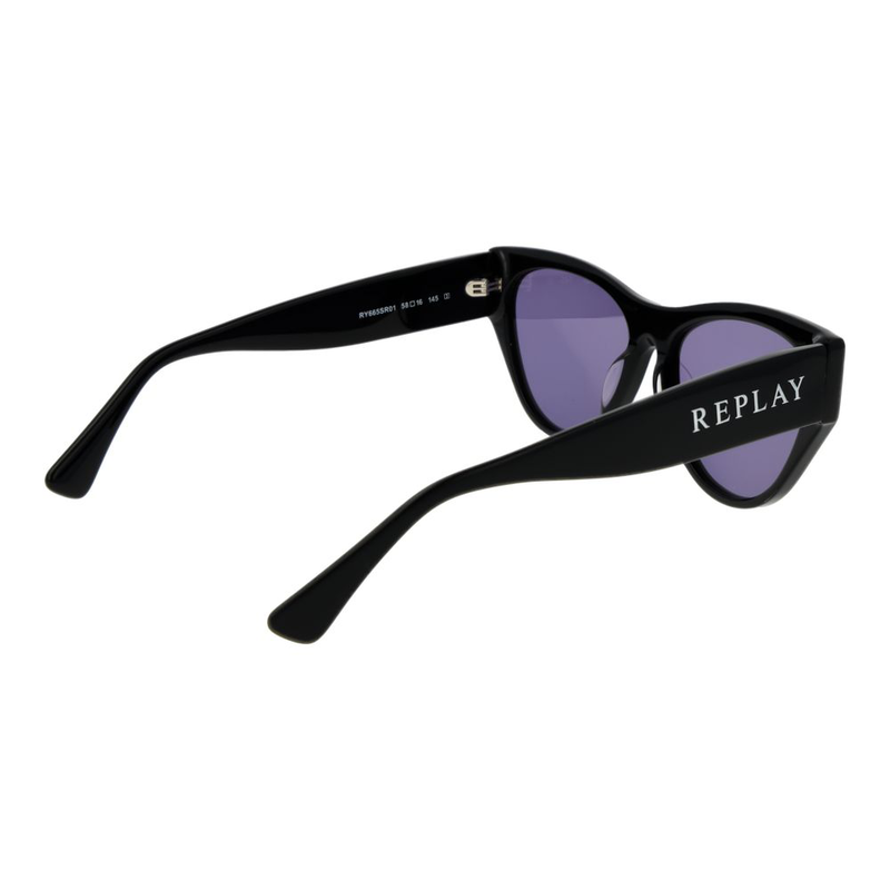 Black plastic sunglasses-null