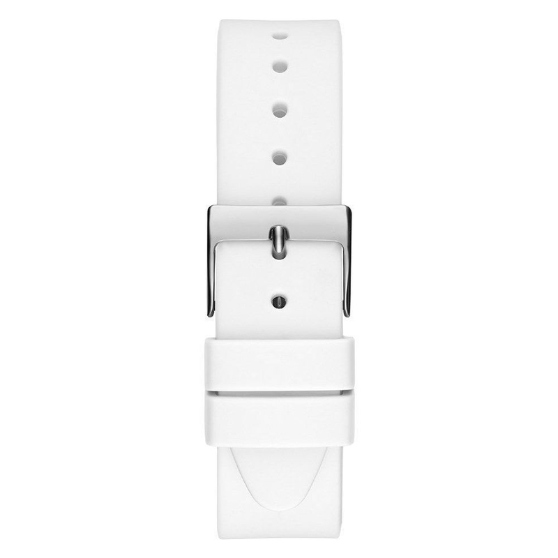 White synthetic dress watch-null