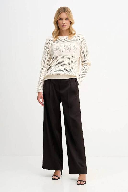 Logo knitted crew-null