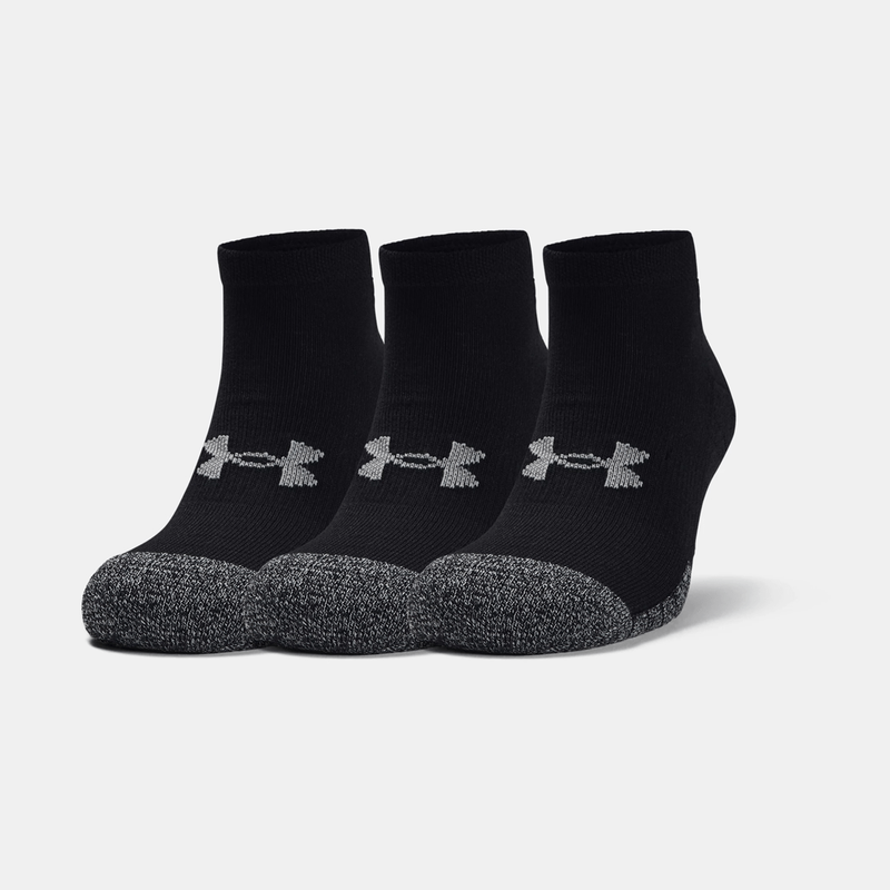 Under armour adult heatgear&reg; low cut socks 3-pack 001-null