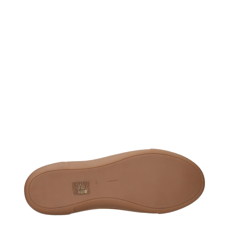 Beige fabric sneakers-null