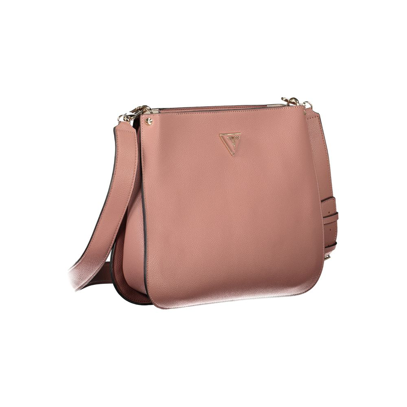 Rosa poliuretano women handbag-null