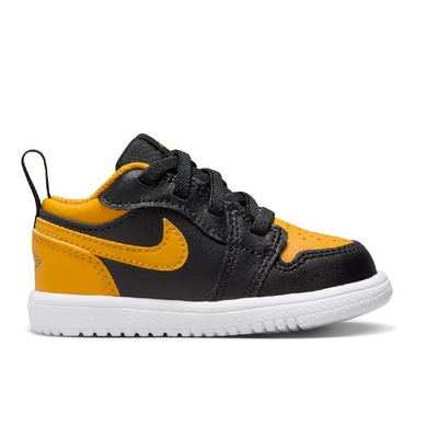 Nike jordan 1 low alt toddler shoes, Black / Yellow, medium