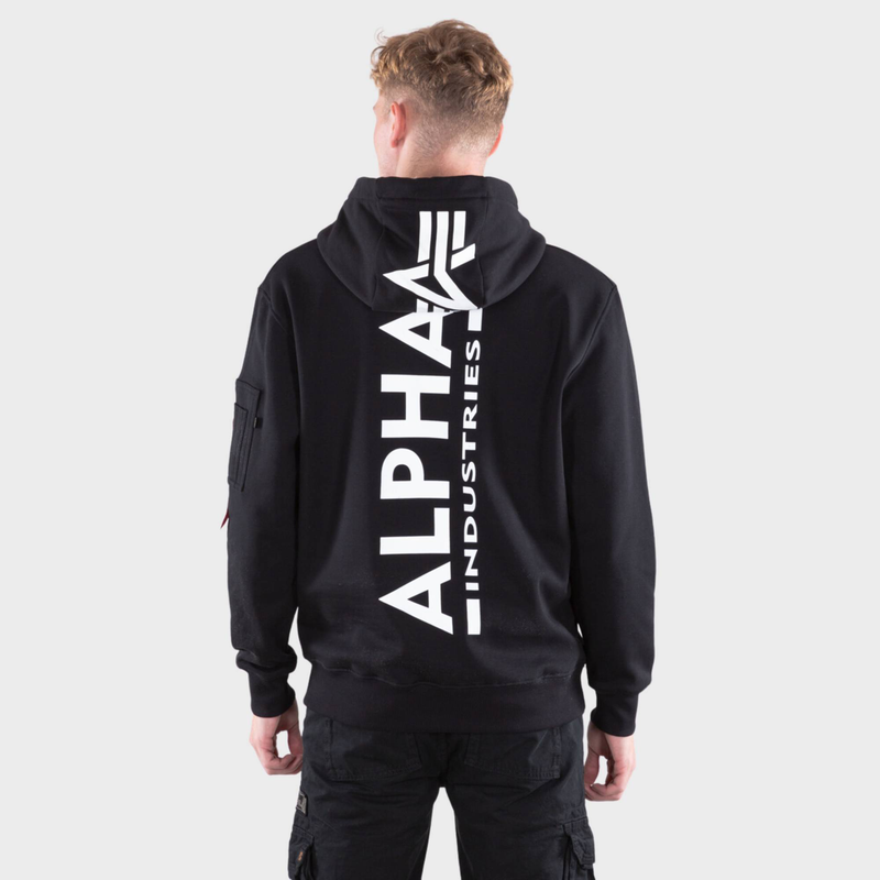 Back print hoodie-null