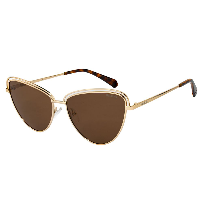 Gold metal sunglasses-null