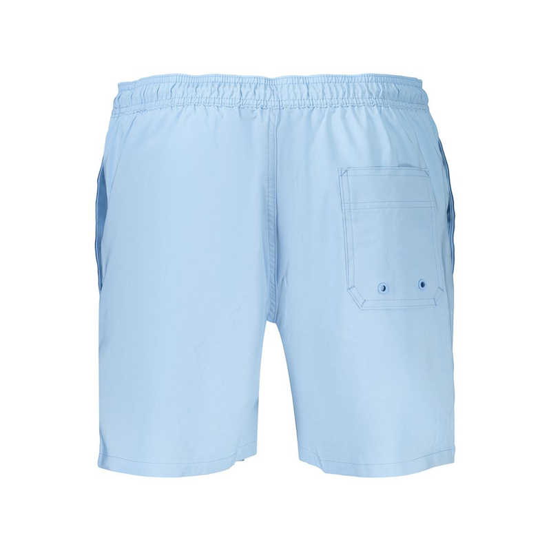 Azzurro polyester men's swim shorts-null