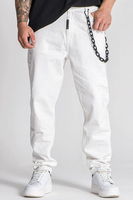 Gianni kavanagh jeans, White, medium
