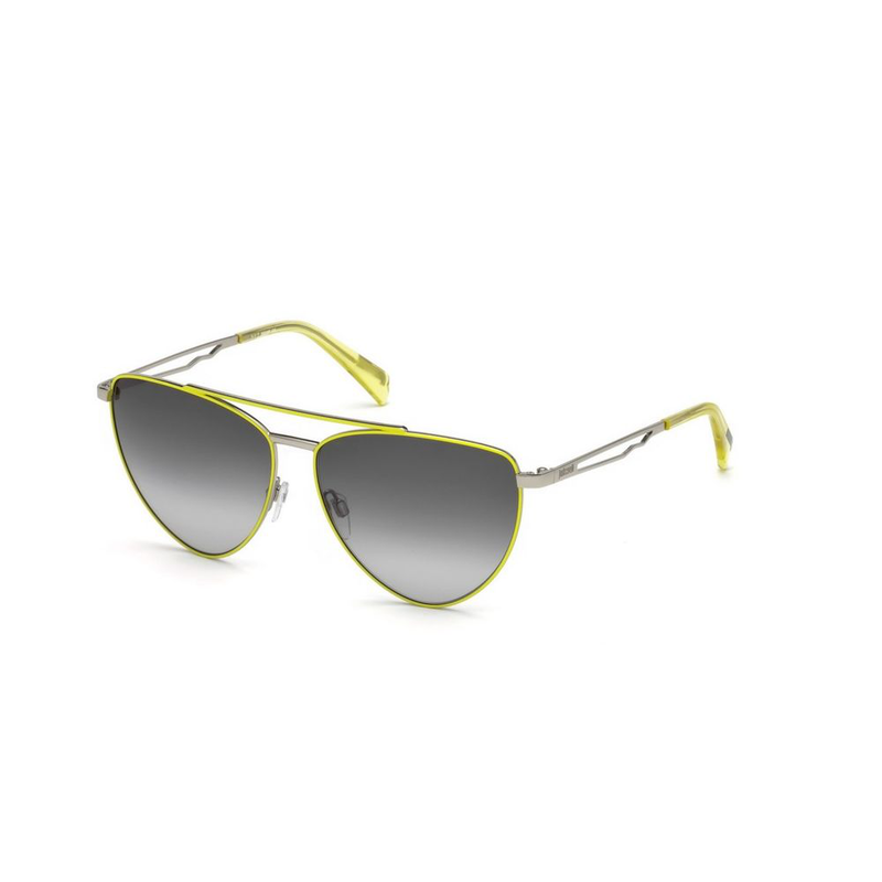Yellow metal sunglasses-null