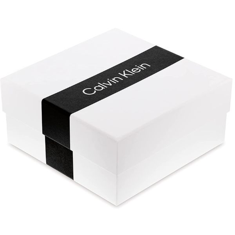 Calvin Klein braided leather black men's bracelet image number null