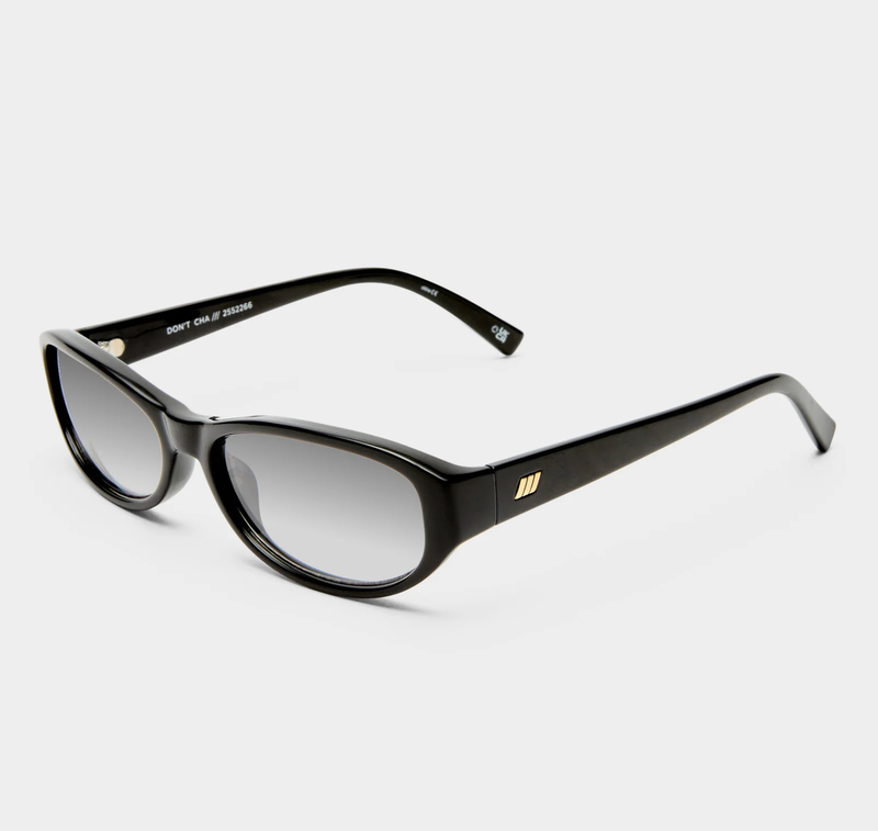 Don&rsquo;t cha black smoke grad sunglasses-null