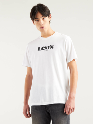 Levi's relaxed fit graphic t-shirt s/s, White, medium