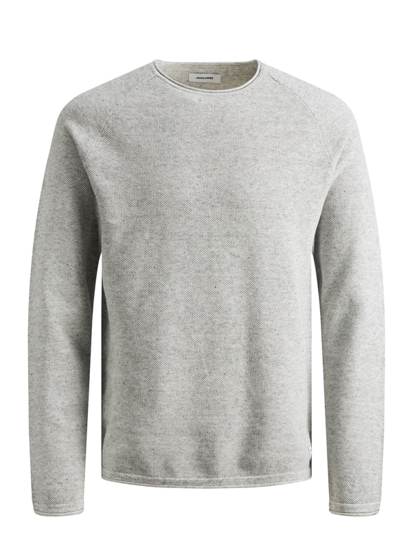 Jjehill knit - light grey melange-null