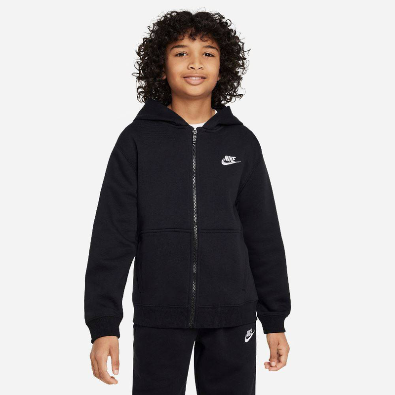 Kids club fleece full-zip tracksuit image number null