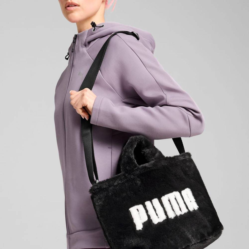 Core fur mini tote bag-null