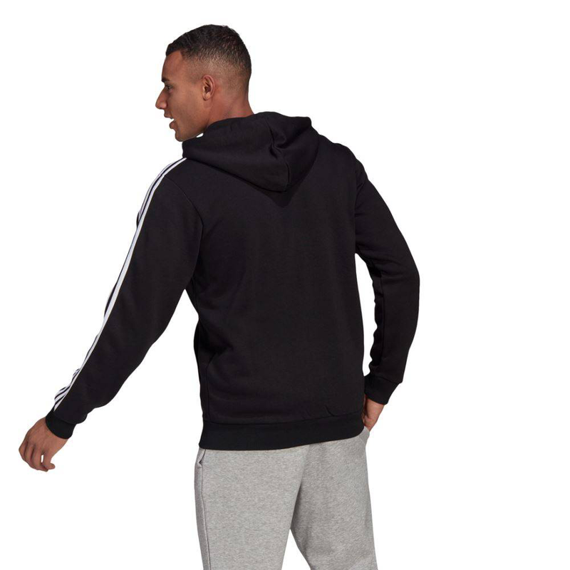 Men 3-stripes fleece fz hoodie-null