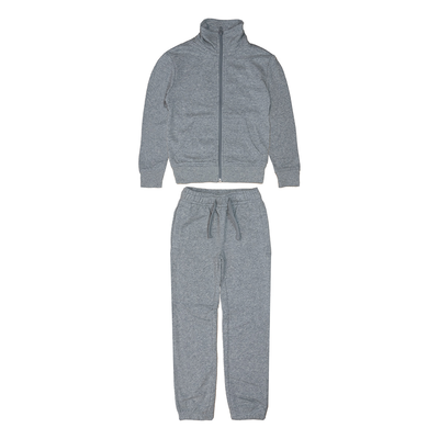 Lightweight tracksuit set with front closing zip
