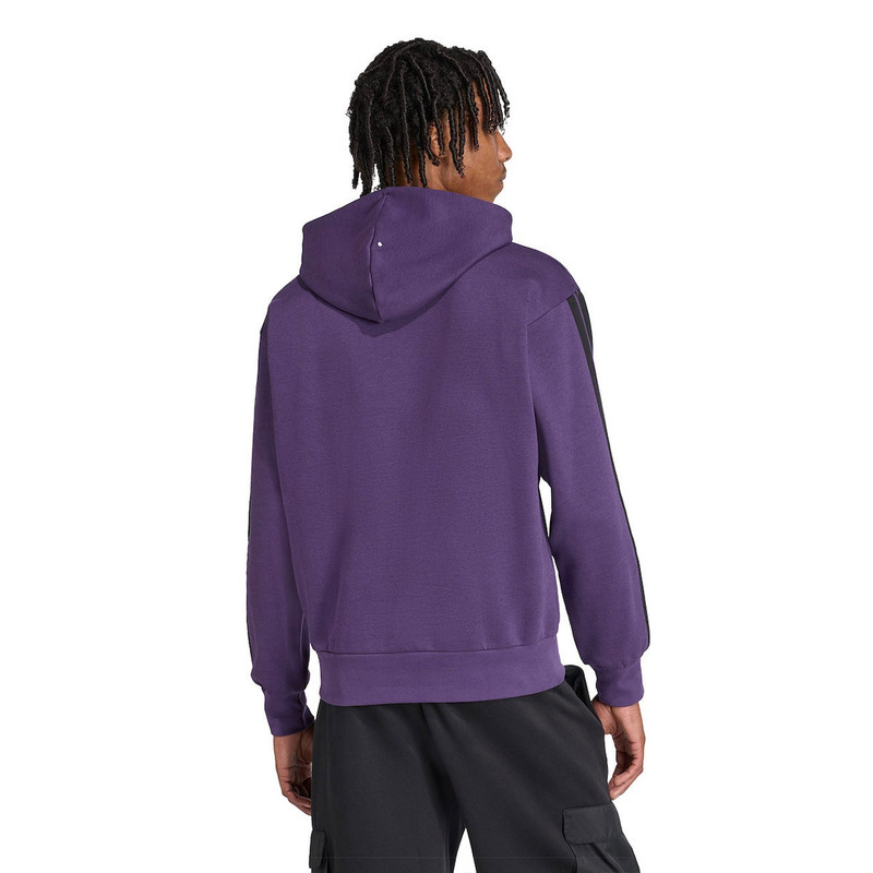 Adidas men 3-stripes fleece hoodie-null