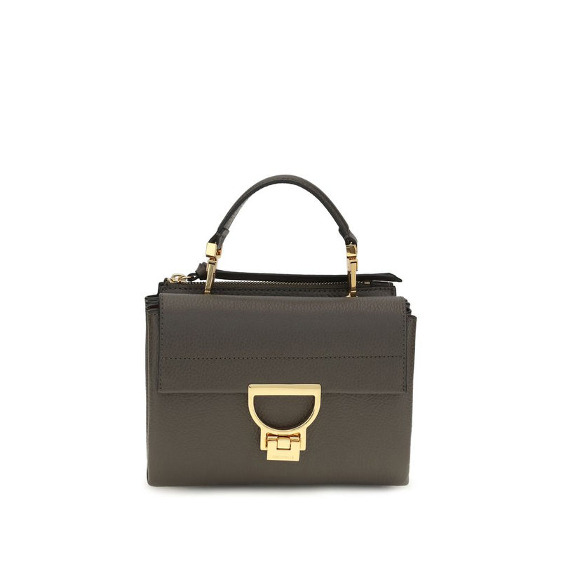 Brown calf leather bos taurus handbag-null