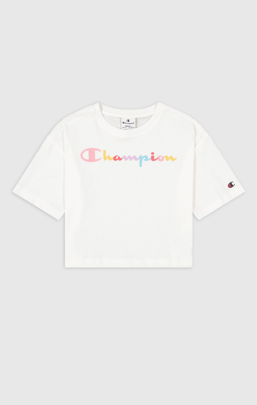 Product image: Champion girls crewneck croptop t-shirt (404620)-null